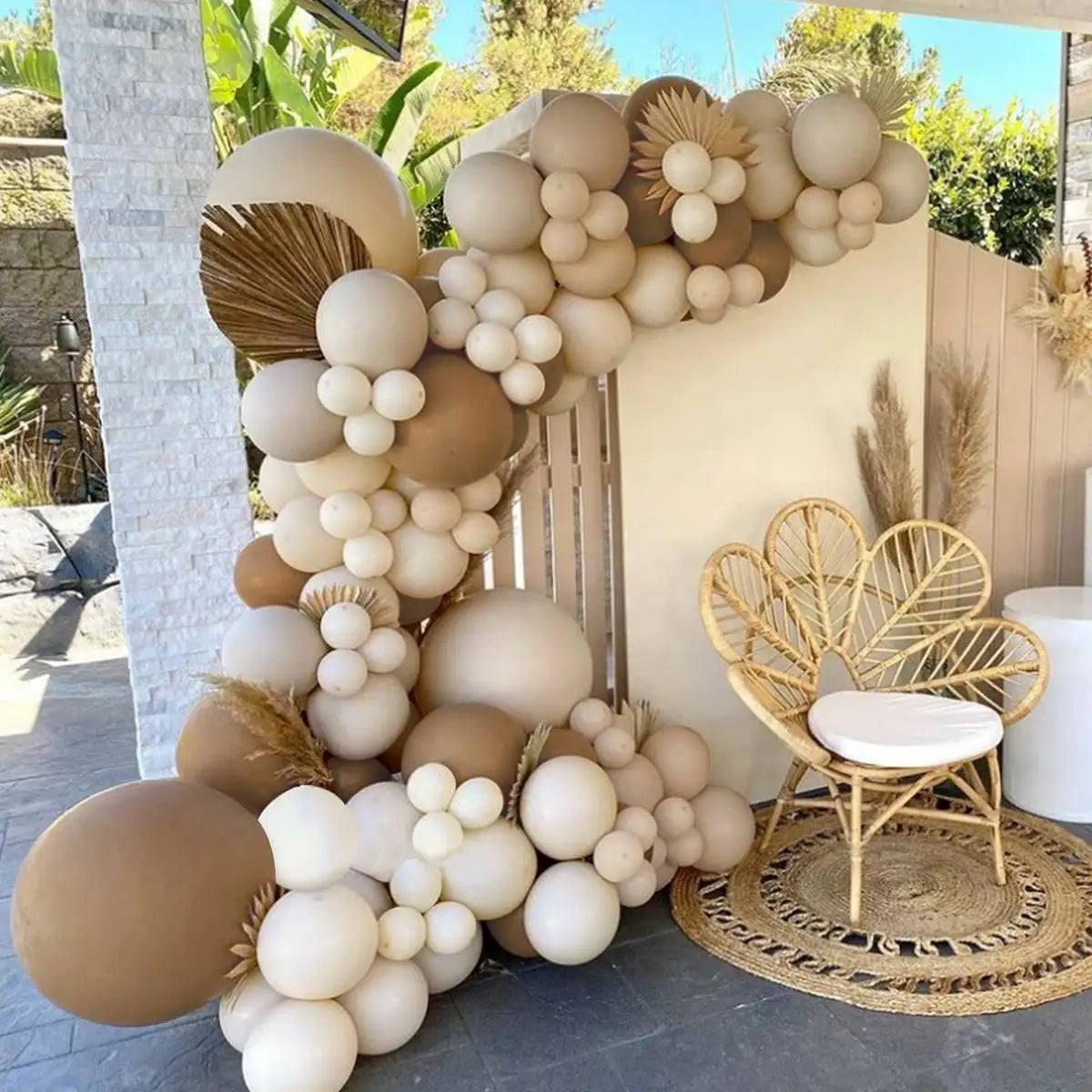 Coffee Brown Balloon Arch Kit