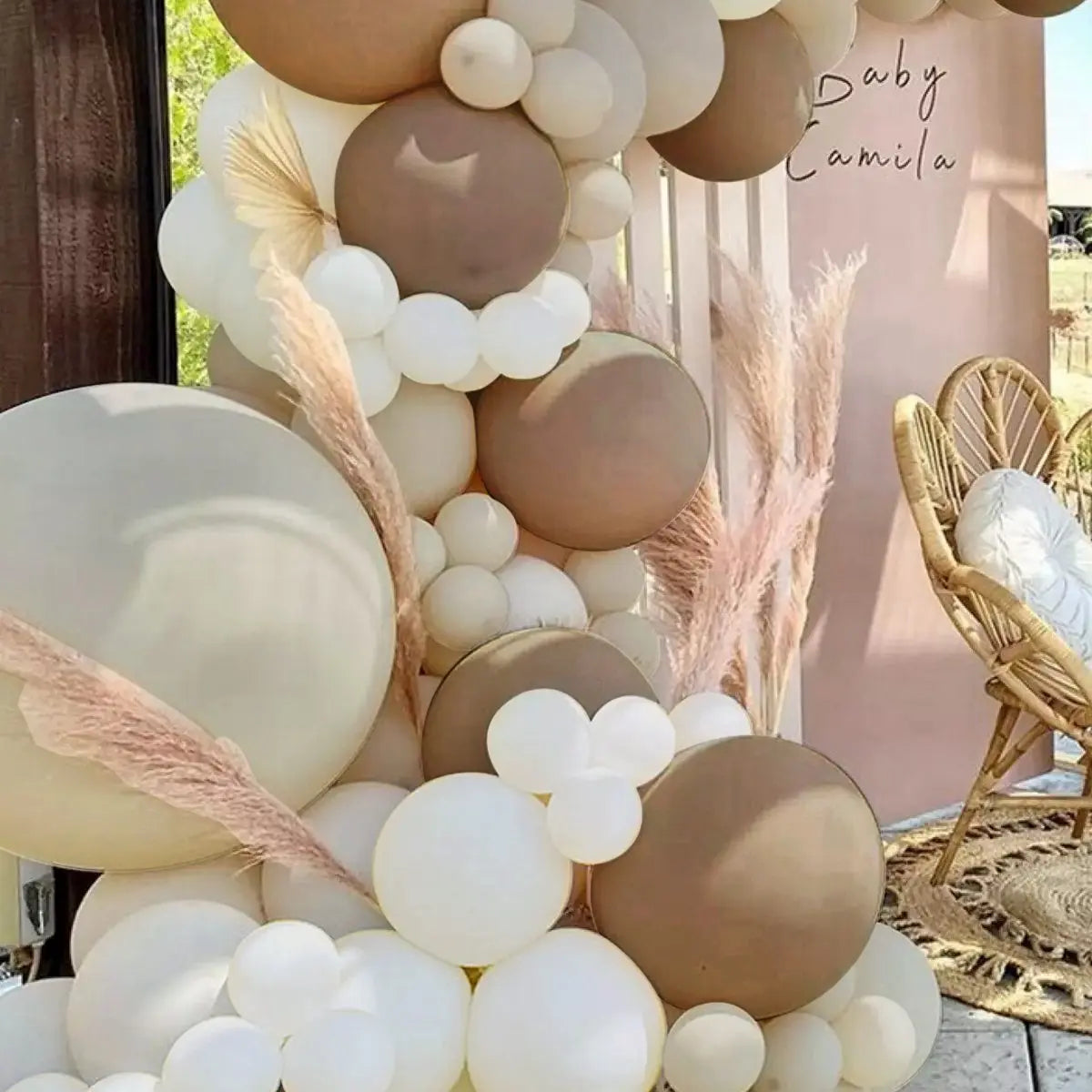 Coffee Brown Balloon Arch Kit